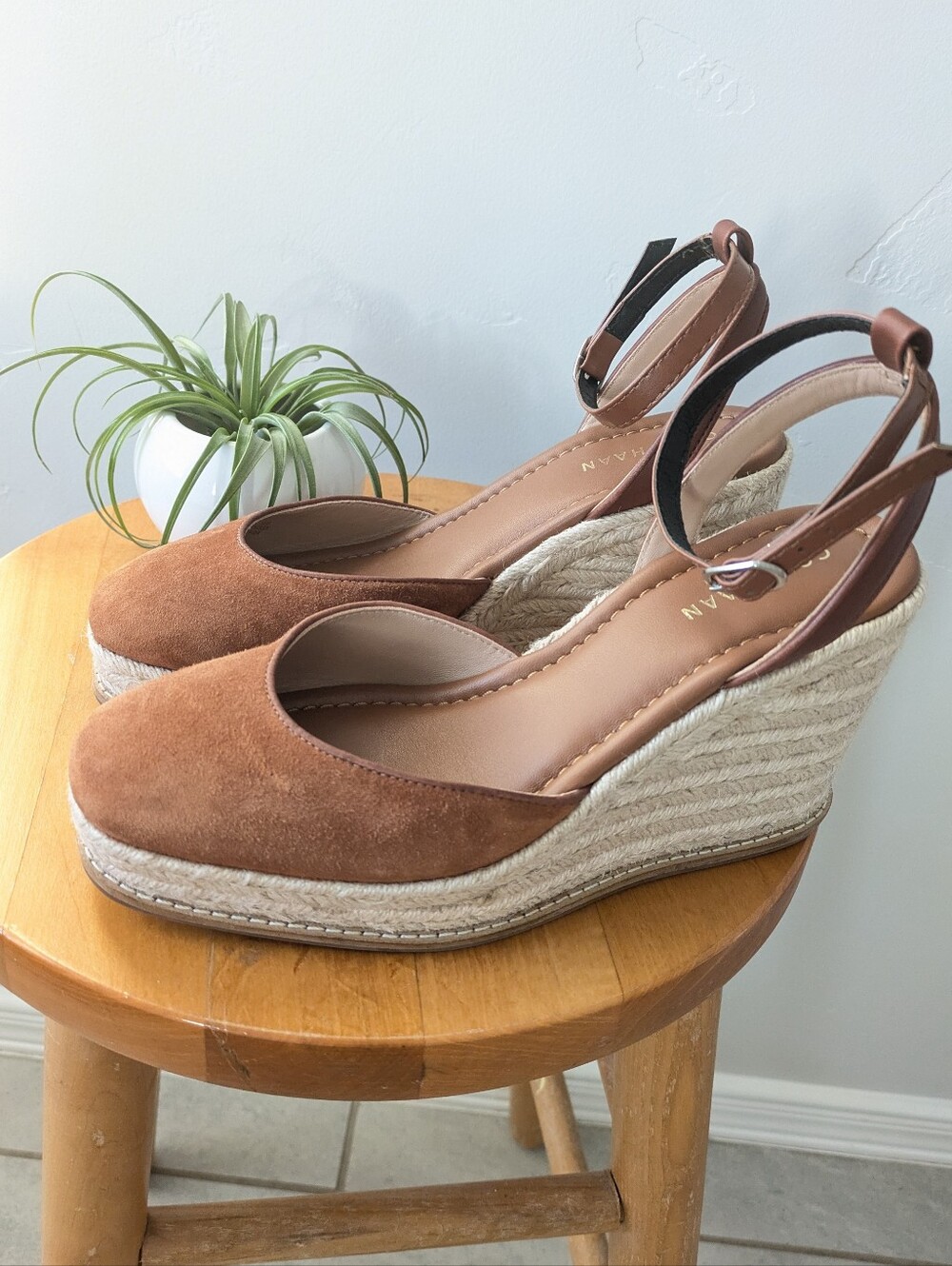 Cole Haan Brown Suede Espadrille - Women